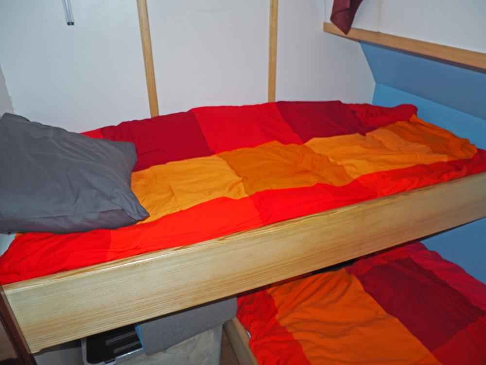 Fore ship, Accommodation